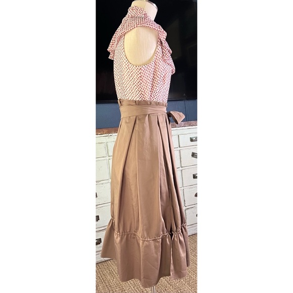 Mikael Aghal Midi Dress 12 RUNS SMALL - Picture 6 of 11